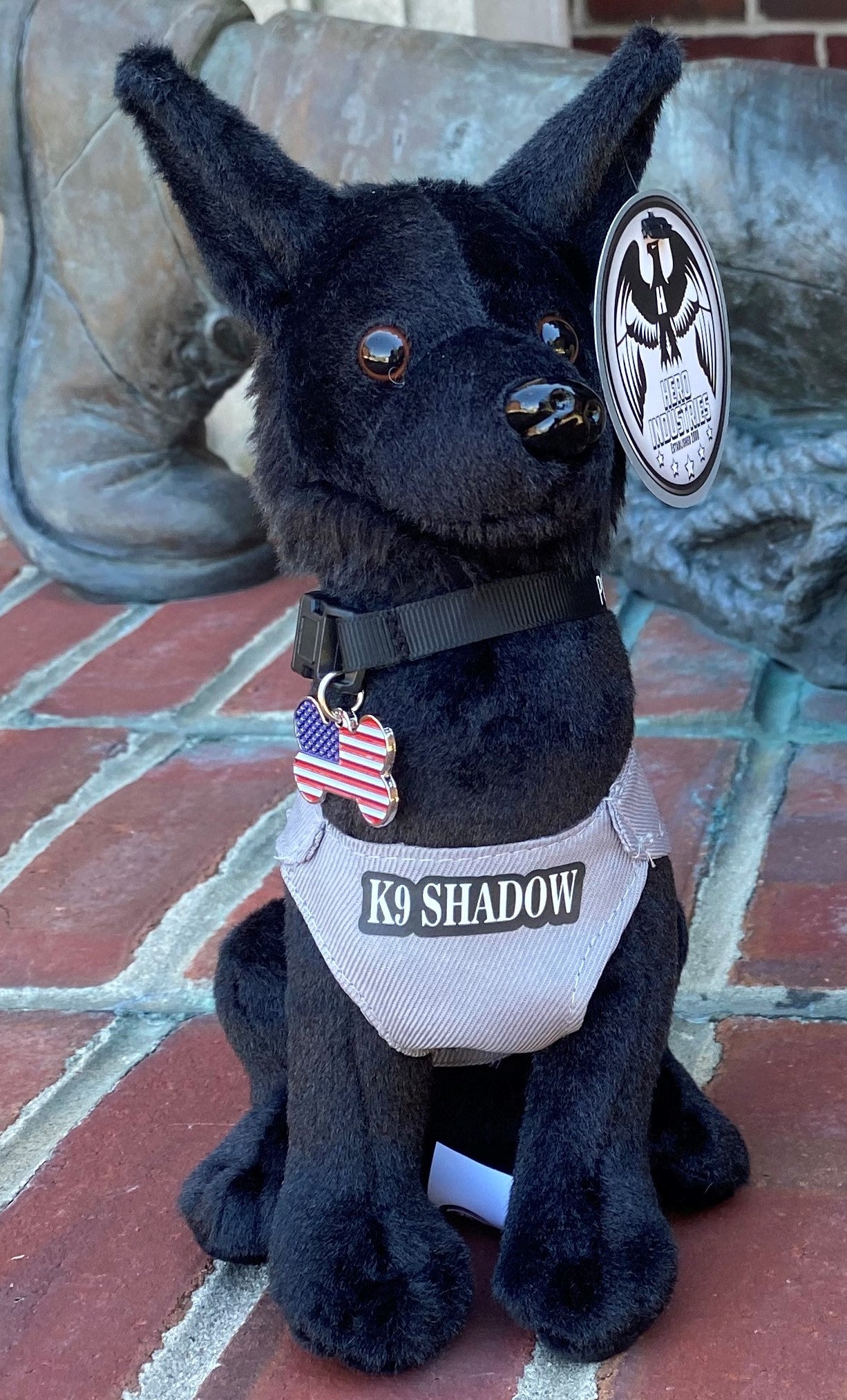 Knickerbocker Toy Casey Jones Stuffed Dog TOKYO FUR TOYS KOBAYASHI